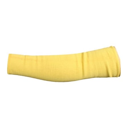 National Safety Apparel CutGuard 18in Kevlar Knit Sleeve, Yellow,  S00KN18